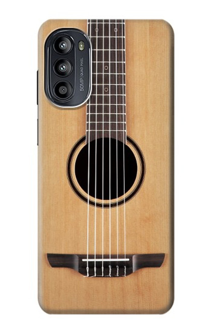 W2819 Classical Guitar Hülle Schutzhülle Taschen und Leder Flip für Motorola Moto G52, G82 5G