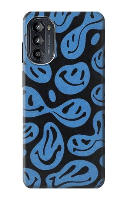 W3679 Cute Ghost Pattern Hülle Schutzhülle Taschen und Leder Flip für Motorola Moto G52, G82 5G