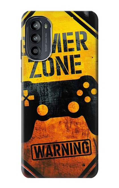 W3690 Gamer Zone Hülle Schutzhülle Taschen und Leder Flip für Motorola Moto G52, G82 5G