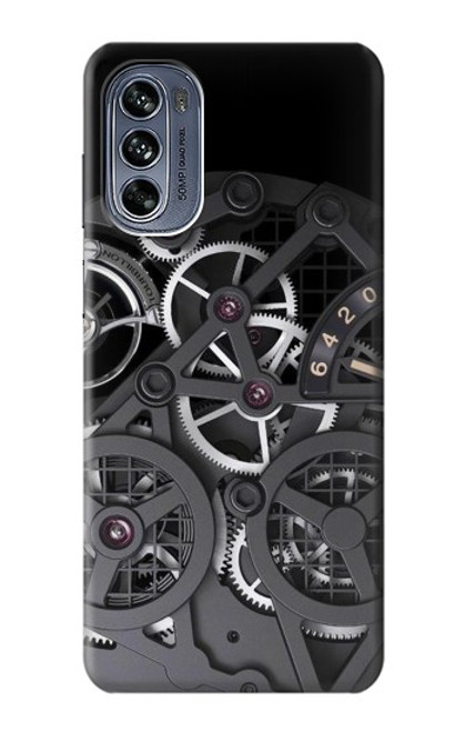 W3176 Inside Watch Black Hülle Schutzhülle Taschen und Leder Flip für Motorola Moto G62 5G