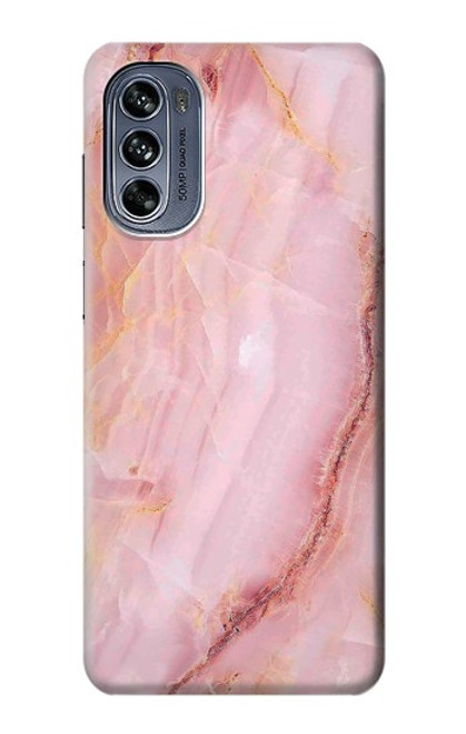 W3670 Blood Marble Hülle Schutzhülle Taschen und Leder Flip für Motorola Moto G62 5G