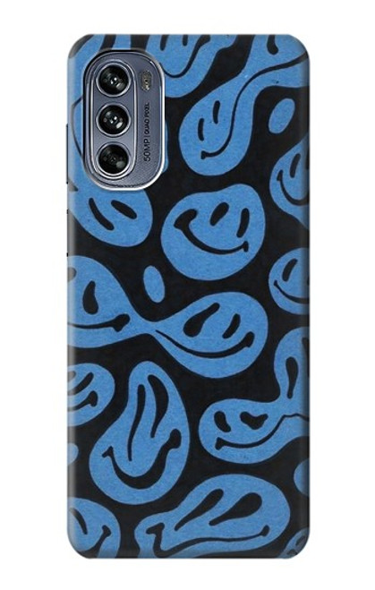 W3679 Cute Ghost Pattern Hülle Schutzhülle Taschen und Leder Flip für Motorola Moto G62 5G
