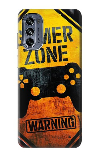 W3690 Gamer Zone Hülle Schutzhülle Taschen und Leder Flip für Motorola Moto G62 5G