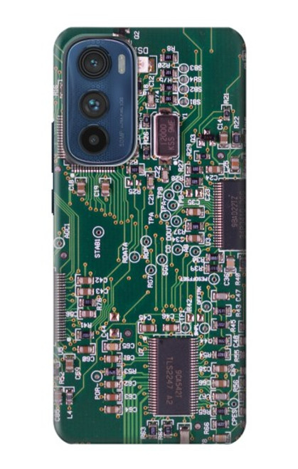 W3519 Electronics Circuit Board Graphic Hülle Schutzhülle Taschen und Leder Flip für Motorola Edge 30