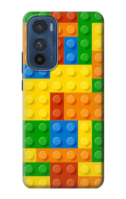 W3595 Brick Toy Hülle Schutzhülle Taschen und Leder Flip für Motorola Edge 30