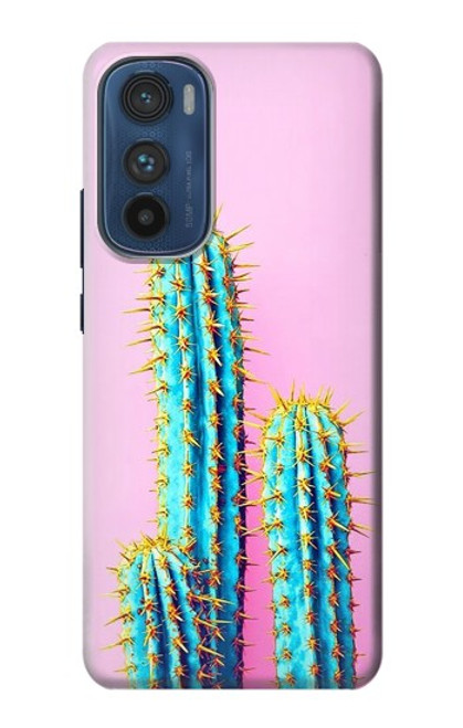 W3673 Cactus Hülle Schutzhülle Taschen und Leder Flip für Motorola Edge 30