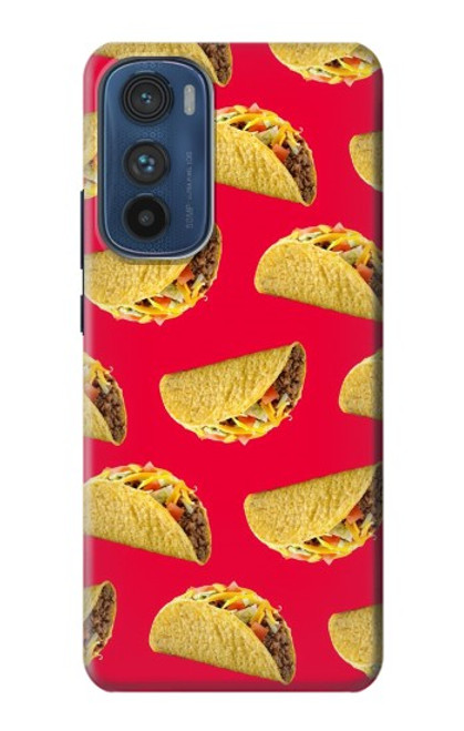 W3755 Mexican Taco Tacos Hülle Schutzhülle Taschen und Leder Flip für Motorola Edge 30