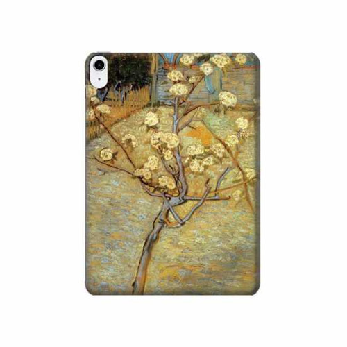 W1978 Van Gogh Letter Pear Tree Blossom Tablet Hülle Schutzhülle Taschen für iPad 10.9 (2022)