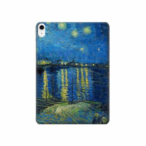 W3336 Van Gogh Starry Night Over the Rhone Tablet Hülle Schutzhülle Taschen für iPad 10.9 (2022)