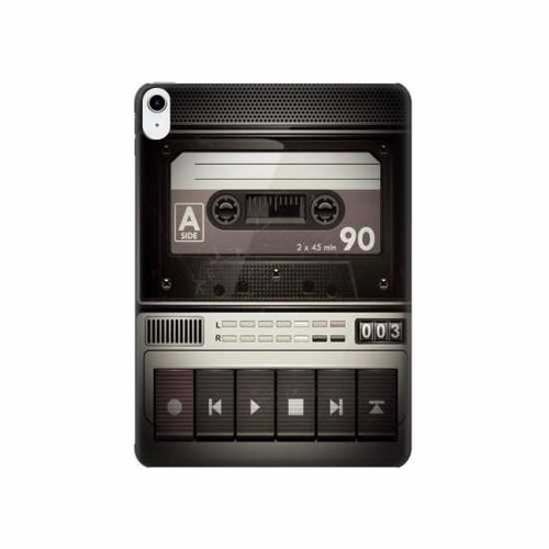W3501 Vintage Cassette Player Tablet Hülle Schutzhülle Taschen für iPad 10.9 (2022)