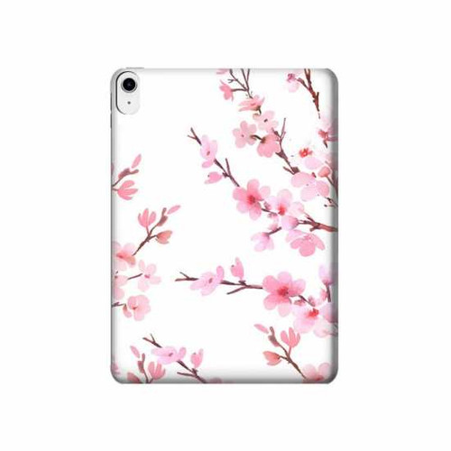 W3707 Pink Cherry Blossom Spring Flower Tablet Hülle Schutzhülle Taschen für iPad 10.9 (2022)