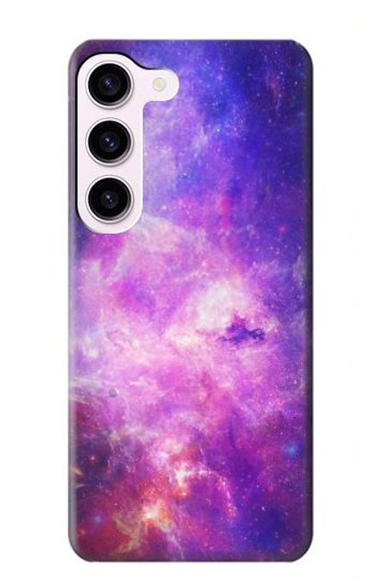 W2207 Milky Way Galaxy Hülle Schutzhülle Taschen und Leder Flip für Samsung Galaxy S23