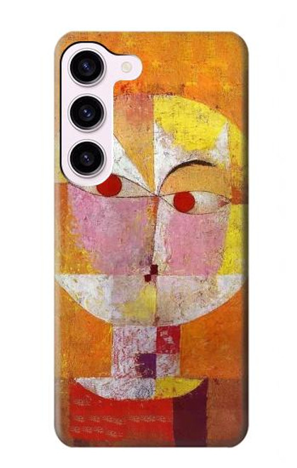 W3811 Paul Klee Senecio Man Head Hülle Schutzhülle Taschen und Leder Flip für Samsung Galaxy S23