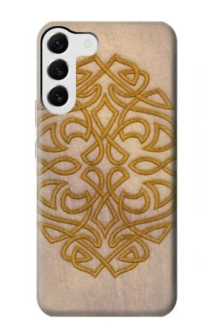 W3796 Celtic Knot Hülle Schutzhülle Taschen und Leder Flip für Samsung Galaxy S23 Plus