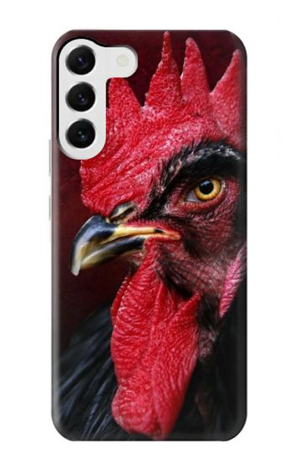 W3797 Chicken Rooster Hülle Schutzhülle Taschen und Leder Flip für Samsung Galaxy S23 Plus