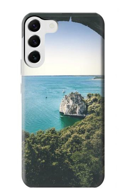 W3865 Europe Duino Beach Italy Hülle Schutzhülle Taschen und Leder Flip für Samsung Galaxy S23 Plus