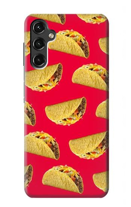 W3755 Mexican Taco Tacos Hülle Schutzhülle Taschen und Leder Flip für Samsung Galaxy A14 5G
