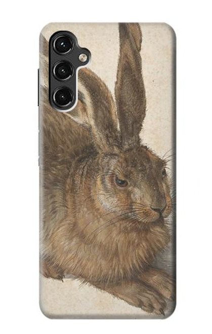 W3781 Albrecht Durer Young Hare Hülle Schutzhülle Taschen und Leder Flip für Samsung Galaxy A14 5G