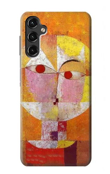 W3811 Paul Klee Senecio Man Head Hülle Schutzhülle Taschen und Leder Flip für Samsung Galaxy A14 5G