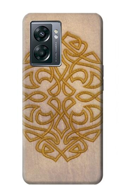 W3796 Celtic Knot Hülle Schutzhülle Taschen und Leder Flip für OnePlus Nord N300