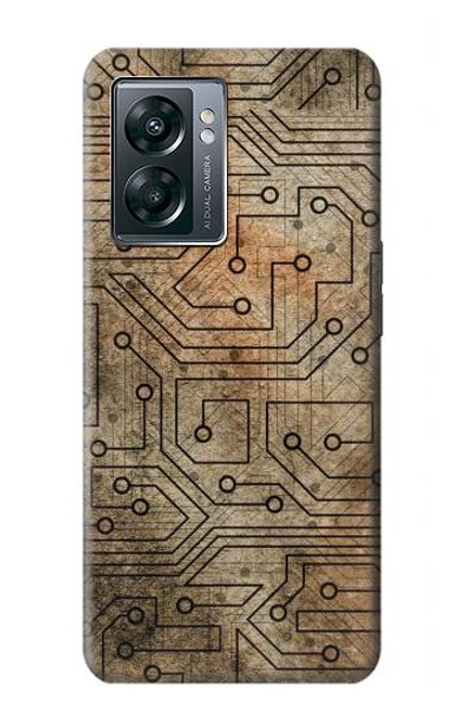 W3812 PCB Print Design Hülle Schutzhülle Taschen und Leder Flip für OnePlus Nord N300