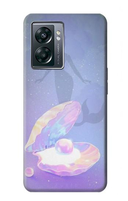 W3823 Beauty Pearl Mermaid Hülle Schutzhülle Taschen und Leder Flip für OnePlus Nord N300