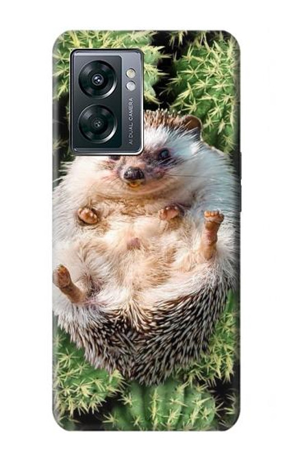 W3863 Pygmy Hedgehog Dwarf Hedgehog Paint Hülle Schutzhülle Taschen und Leder Flip für OnePlus Nord N300