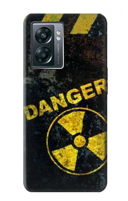 W3891 Nuclear Hazard Danger Hülle Schutzhülle Taschen und Leder Flip für OnePlus Nord N300