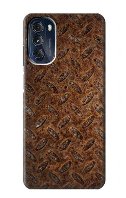 W0542 Rust Texture Hülle Schutzhülle Taschen und Leder Flip für Motorola Moto G 5G (2023)