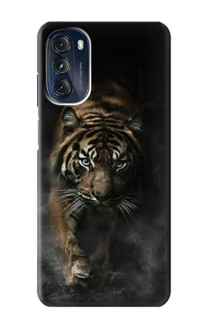 W0877 Bengal Tiger Hülle Schutzhülle Taschen und Leder Flip für Motorola Moto G 5G (2023)