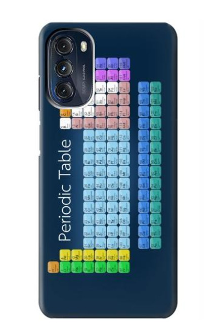 W1847 Periodic Table Hülle Schutzhülle Taschen und Leder Flip für Motorola Moto G 5G (2023)