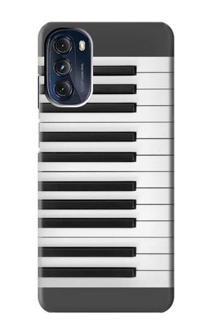 W2082 One Octave Piano Hülle Schutzhülle Taschen und Leder Flip für Motorola Moto G 5G (2023)