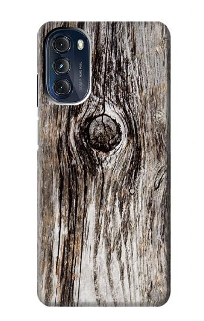 W2844 Old Wood Bark Graphic Hülle Schutzhülle Taschen und Leder Flip für Motorola Moto G 5G (2023)