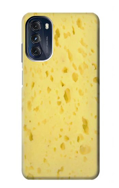 W2913 Cheese Texture Hülle Schutzhülle Taschen und Leder Flip für Motorola Moto G 5G (2023)