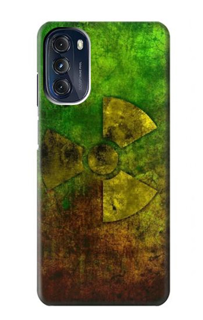 W3202 Radioactive Nuclear Hazard Symbol Hülle Schutzhülle Taschen und Leder Flip für Motorola Moto G 5G (2023)