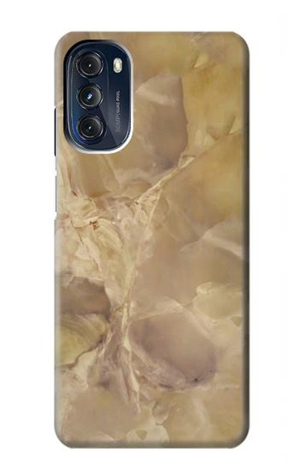 W3240 Yellow Marble Stone Hülle Schutzhülle Taschen und Leder Flip für Motorola Moto G 5G (2023)