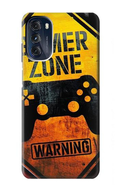 W3690 Gamer Zone Hülle Schutzhülle Taschen und Leder Flip für Motorola Moto G 5G (2023)