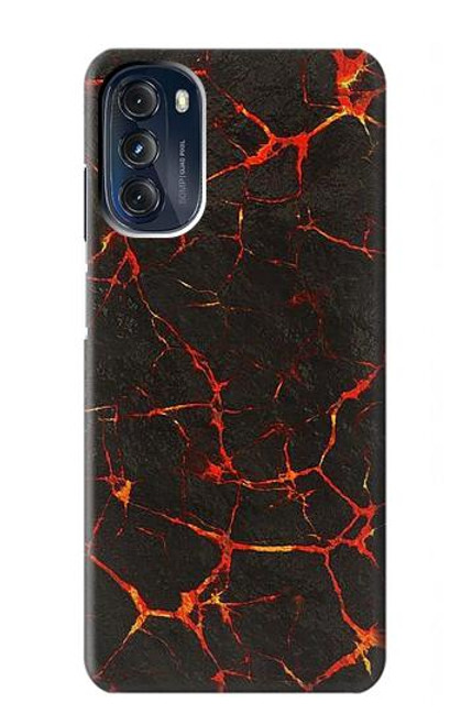 W3696 Lava Magma Hülle Schutzhülle Taschen und Leder Flip für Motorola Moto G 5G (2023)