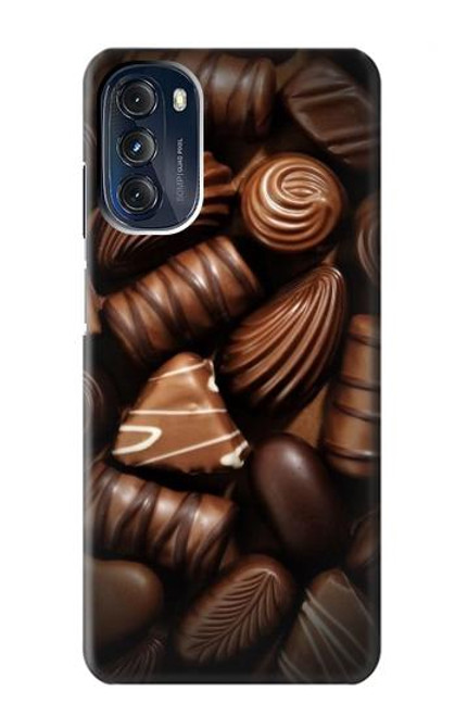 W3840 Dark Chocolate Milk Chocolate Lovers Hülle Schutzhülle Taschen und Leder Flip für Motorola Moto G 5G (2023)