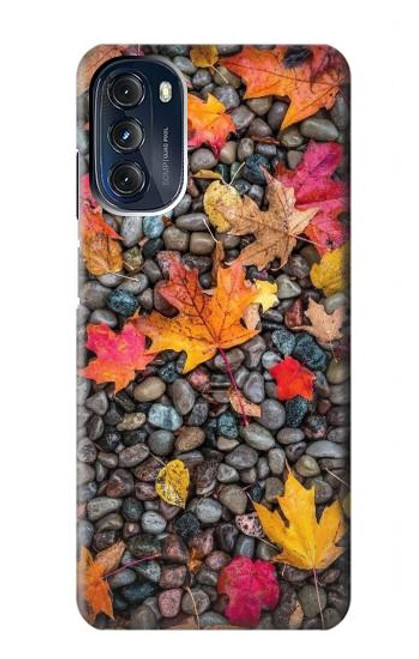W3889 Maple Leaf Hülle Schutzhülle Taschen und Leder Flip für Motorola Moto G 5G (2023)
