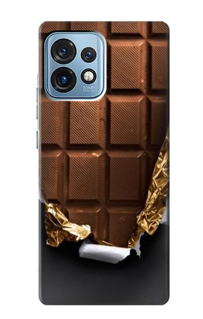W0270 Chocolate Tasty Hülle Schutzhülle Taschen und Leder Flip für Motorola Edge+ (2023), X40, X40 Pro, Edge 40 Pro