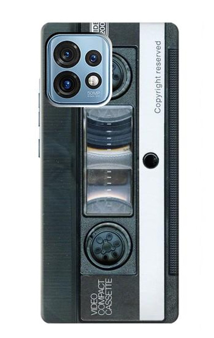 W1872 VDO Tape Hülle Schutzhülle Taschen und Leder Flip für Motorola Edge+ (2023), X40, X40 Pro, Edge 40 Pro
