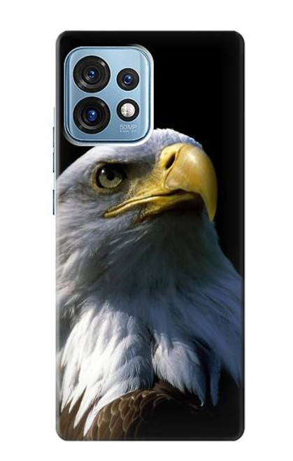 W2046 Bald Eagle Hülle Schutzhülle Taschen und Leder Flip für Motorola Edge+ (2023), X40, X40 Pro, Edge 40 Pro