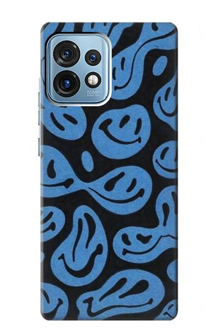W3679 Cute Ghost Pattern Hülle Schutzhülle Taschen und Leder Flip für Motorola Edge+ (2023), X40, X40 Pro, Edge 40 Pro