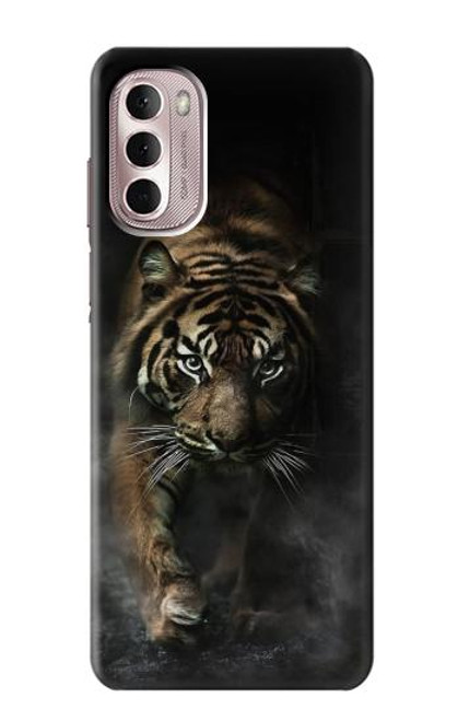 W0877 Bengal Tiger Hülle Schutzhülle Taschen und Leder Flip für Motorola Moto G Stylus 4G (2022)
