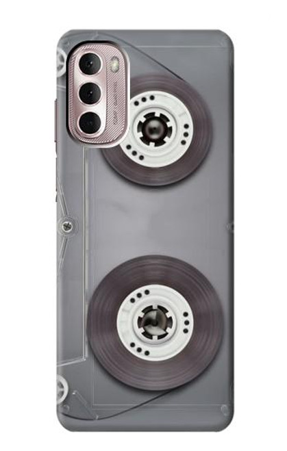 W3159 Cassette Tape Hülle Schutzhülle Taschen und Leder Flip für Motorola Moto G Stylus 4G (2022)