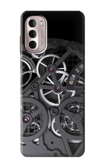 W3176 Inside Watch Black Hülle Schutzhülle Taschen und Leder Flip für Motorola Moto G Stylus 4G (2022)
