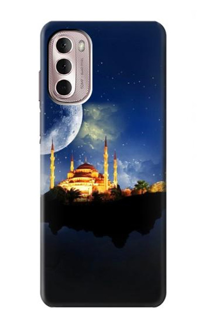 W3506 Islamic Ramadan Hülle Schutzhülle Taschen und Leder Flip für Motorola Moto G Stylus 4G (2022)