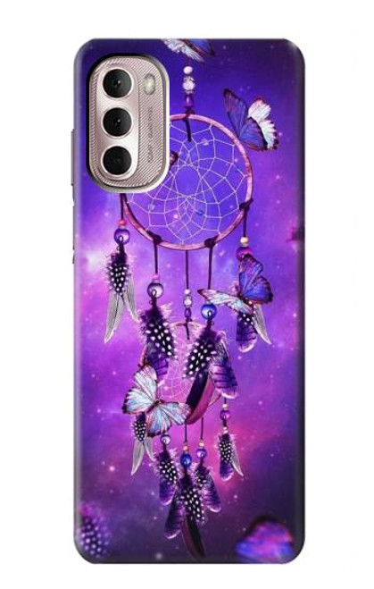 W3685 Dream Catcher Hülle Schutzhülle Taschen und Leder Flip für Motorola Moto G Stylus 4G (2022)