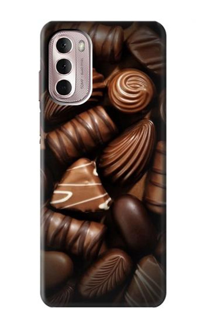 W3840 Dark Chocolate Milk Chocolate Lovers Hülle Schutzhülle Taschen und Leder Flip für Motorola Moto G Stylus 4G (2022)